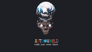 Welcome To Astroworld's Dark And Mysterious Side Wallpaper