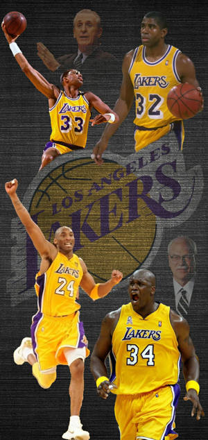 Welcome To Lakers Nation On Your Iphone! Wallpaper