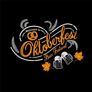 Welcome To Oktoberfest Calligraphy Wallpaper