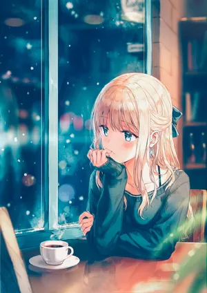 Welcome To The Magical And Adventurous World Of Cafe Anime! Wallpaper