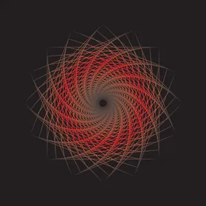 Welcome To The Vortex - A Geometric Wonderland Wallpaper