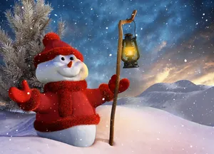 Welcome To The Winter Wonderland Wallpaper