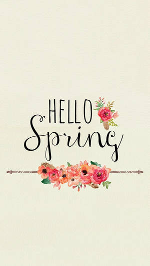 Welcoming The Charm Of Springtime Wallpaper