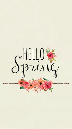 Welcoming The Charm Of Springtime Wallpaper