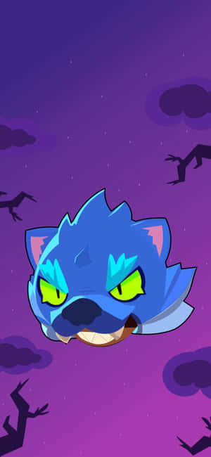 Werewolf Leon Brawl Stars Head Wallpaper