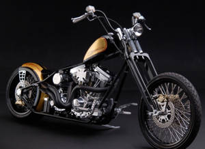 West Coast Choppers Sleek Motorcycle Wallpaper