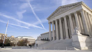 Western Facade Of Supreme Court Building Wallpaper