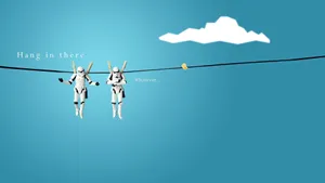 Whatever Star Trooper Hanging Wallpaper