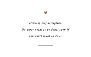 White Aesthetic Tumblr Develop Self Discipline Wallpaper