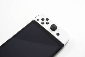 White And Black Joystick Wallpaper