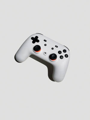 White And Black Joystick Wallpaper