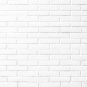 White Brick Wall In Modern Architecture Wallpaper