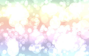 White Color Bokeh Wallpaper