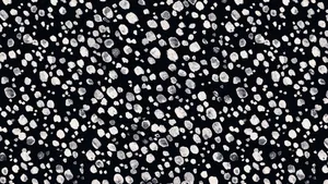 White Crystal Patterns Dark Aesthetic Wallpaper