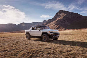 White Duramax Captured From Afar Wallpaper