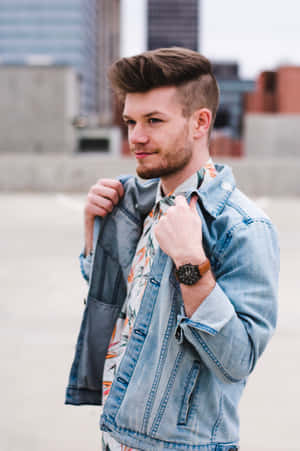 White Guy Wearing Mens Fashion Wallpaper