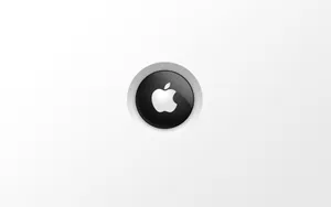 White Hd Apple Icon Wallpaper