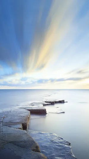 White Lake Of Mindfulness Wallpaper