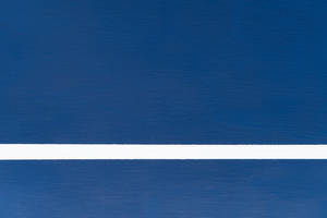 White Line In Navy Blue Wallpaper