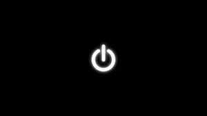 White Neon Turn Off Wallpaper