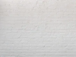 White Pattern Brick Flemish Bond Wallpaper