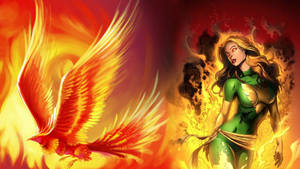 White Phoenix Jean Grey Mutant Wallpaper