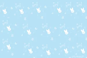 White Rabbits Cute Tablet Wallpaper