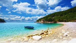 White Sand In Crotia Wallpaper