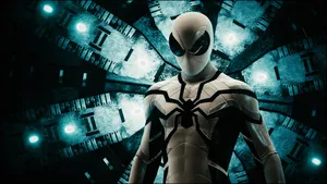 White Spider Man Pfp Wallpaper