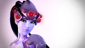 Who Will Be Victorious? Widowmaker Versus Her Opponents In The World Of Overwatch Wallpaper
