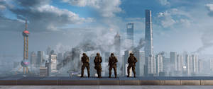 Widescreen Battlefield 4 City Wallpaper