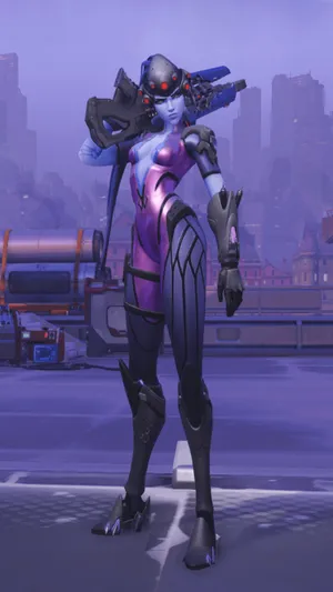 Widowmaker, The Skilled Sniper Of Overwatch Wallpaper