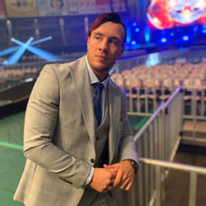 Will Ospreay In Suit Wallpaper