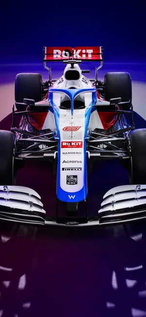 Williams Car With Red Wing Wallpaper