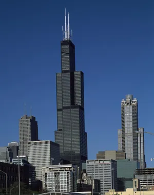 Willis Tower Chicago Observation Deck Wallpaper