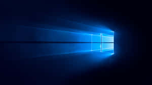 Windows 10 Logo In The Dark Wallpaper