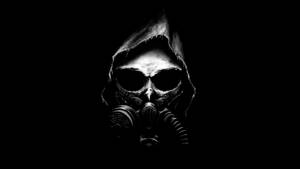 Windows 11 4k Hood Skull Wallpaper