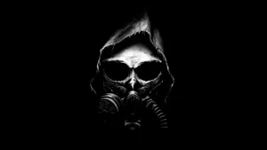Windows 11 4k Hood Skull Wallpaper