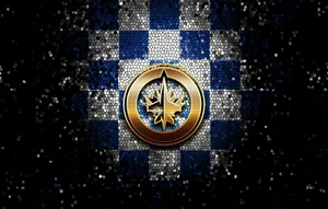 Winnipeg Jets Gold Logo Wallpaper