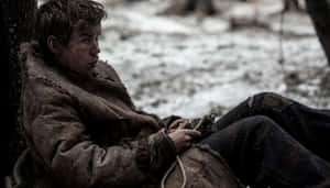 Winter_ Survival_ Scene_ Will_ Poulter Wallpaper