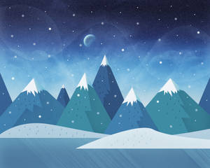 Winter Wonderland - Enjoy The Beauty Of A Chilly Winter Holiday Wallpaper