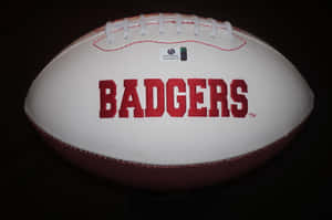 Wisconsin Badgers Football Team In Action Wallpaper