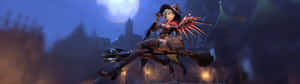 Witch 5120x1440 Dual Screen Wallpaper