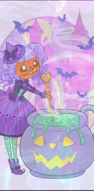 Witch In A Pastel World Wallpaper