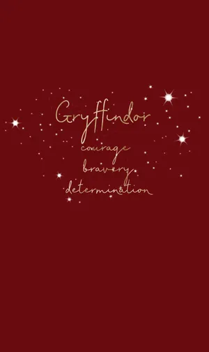 With Loyalty, Courage And Tenacity, Gryffindor Stands Strong. Wallpaper