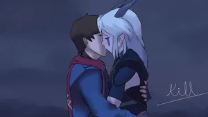 Witness The Epic Adventure Of The Dragon Prince Wallpaper