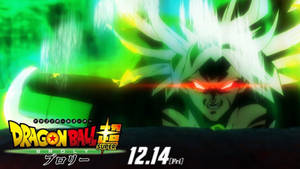 Witness The Sheer Power Of Legendary Super Saiyan, Broly! Wallpaper