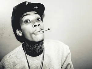 Wiz Khalifa Funny Face Wallpaper
