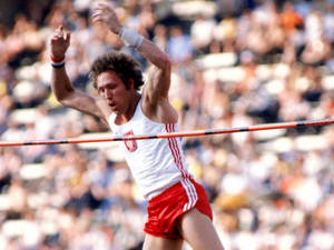 Wladyslaw Kozakiewicz Polish Pole Vault Athlete Wallpaper