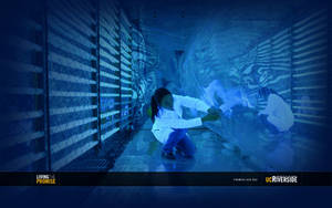 Woman Inside Laboratory At Ucr Wallpaper